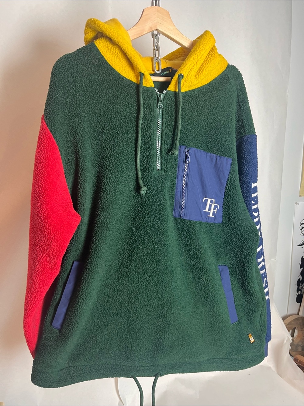 Teddy Fresh Colorblock Hoodie